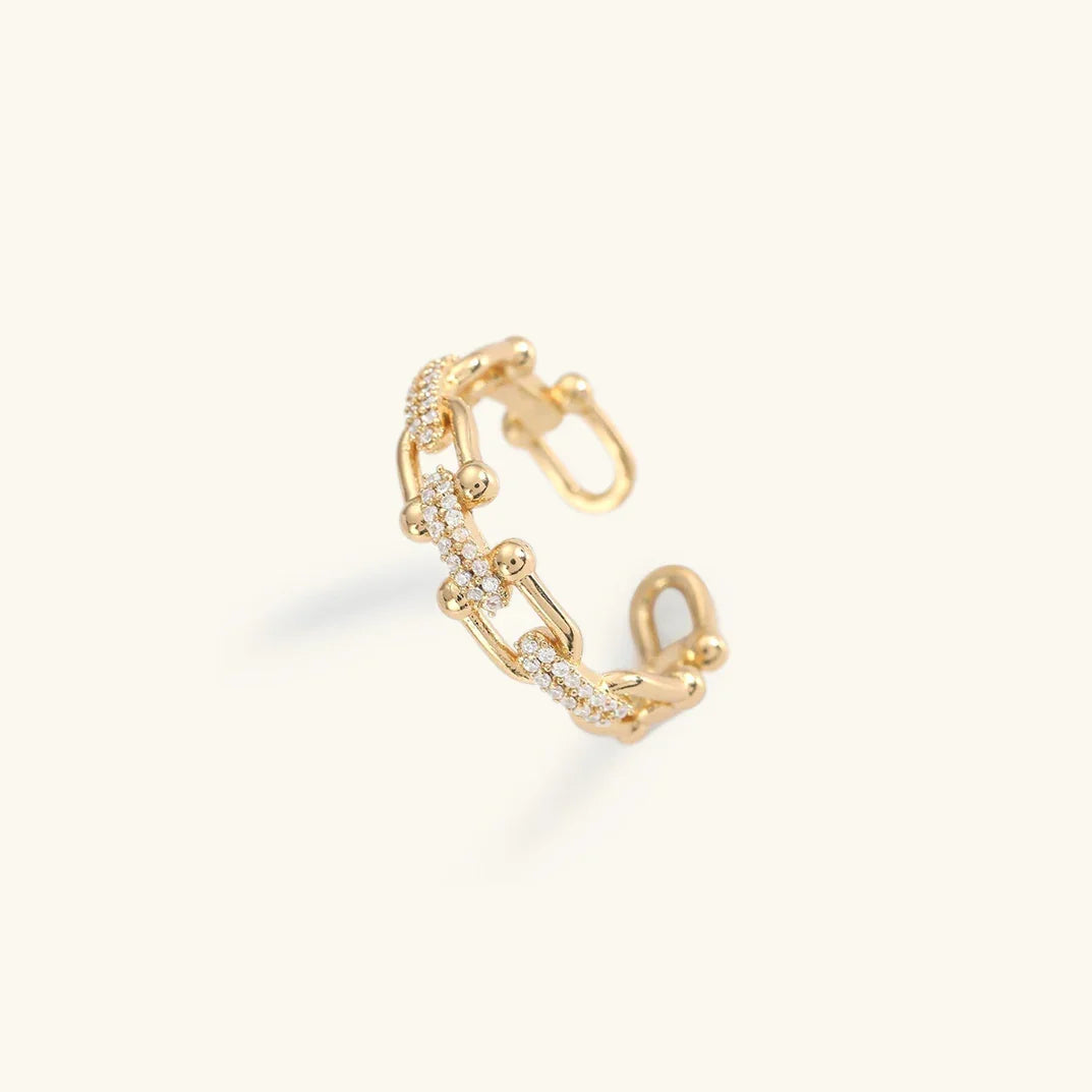 Gold Chain Ring