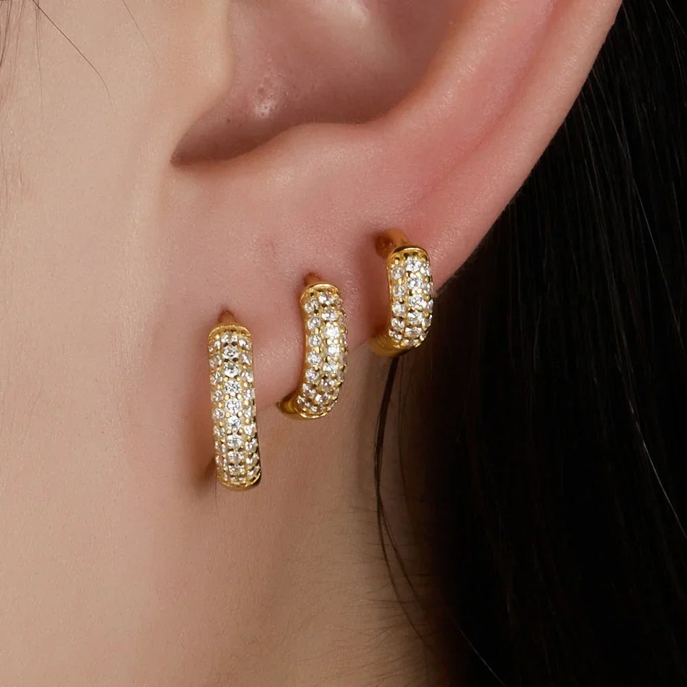Gold Mini Hoop Earrings