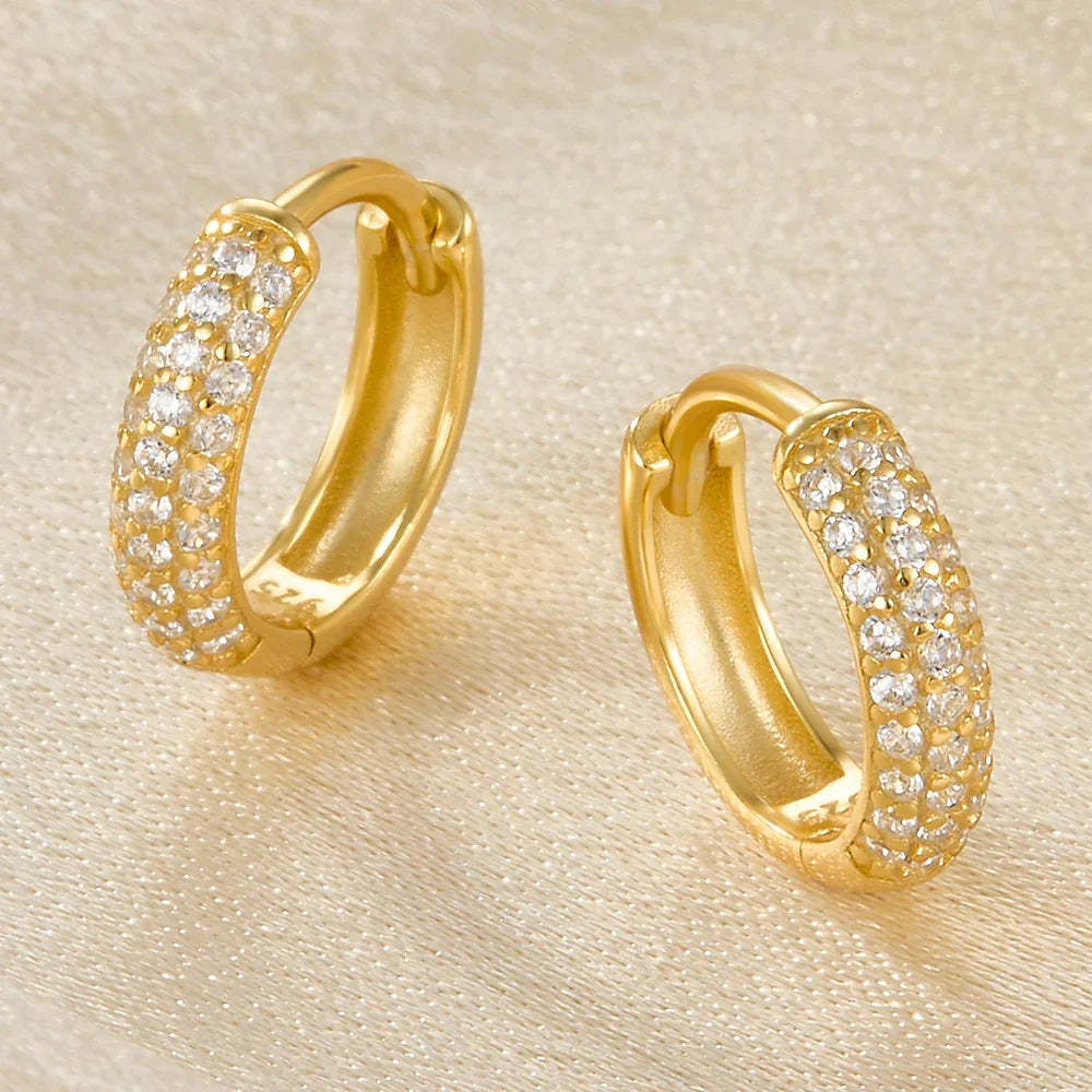 Gold Mini Hoop Earrings