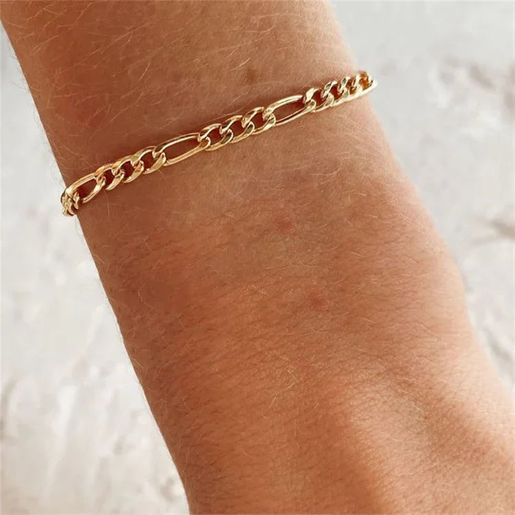 Gold Classic Chain Bracelet