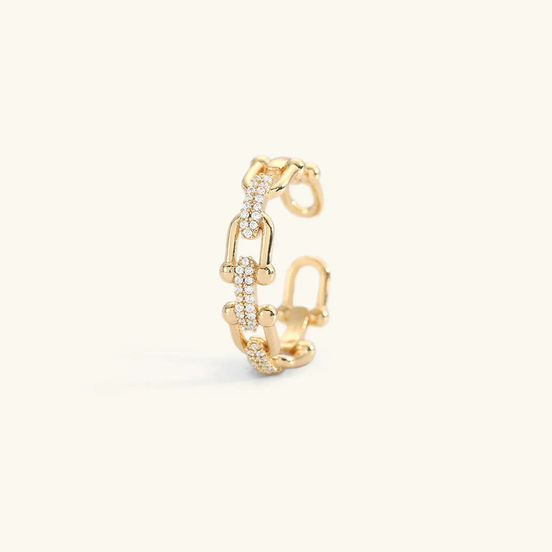 Gold Chain Ring