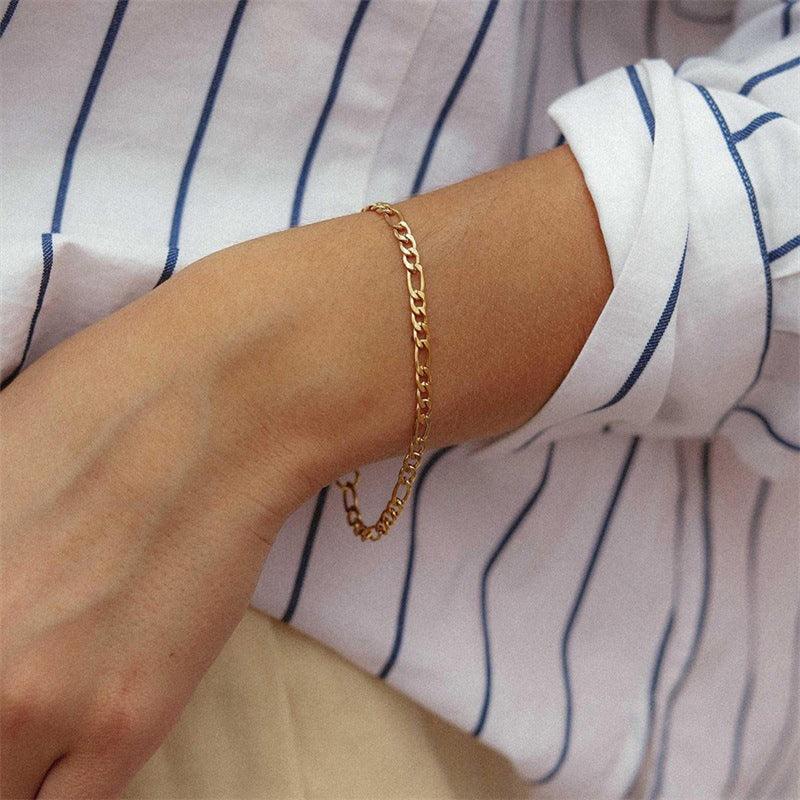 Gold Classic Chain Bracelet