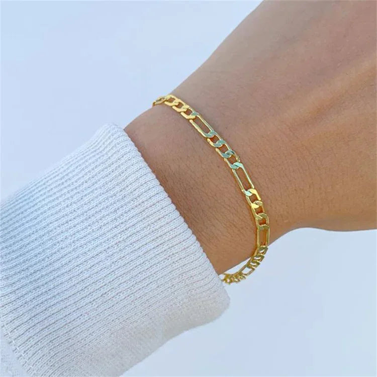 Gold Classic Chain Bracelet